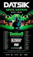 Datsik Ninja Nation 2017 Tour: The Shogun