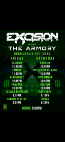 Excision @ The Armory 2022