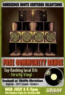 Free Community Dance - Strictly Vinyl